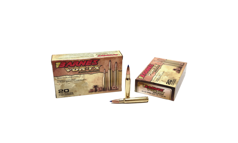 Barnes VOR TX .30 06 Springfield 150 Grain TTSX BT lead free